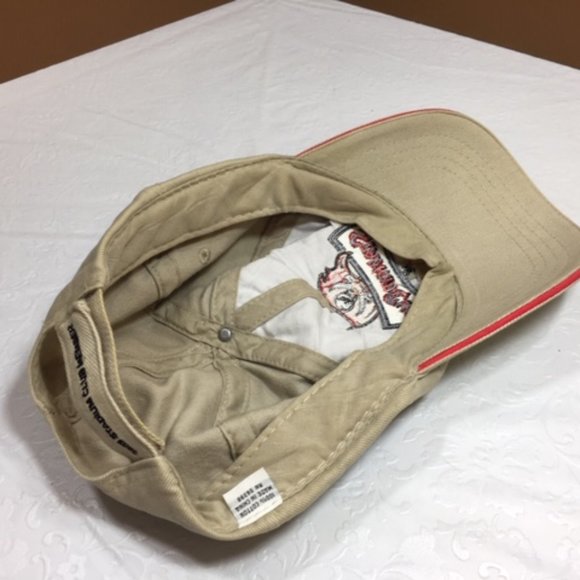 Tampa Bay Buccaneers Stadium Club Adjustable Beige Hat Super Bowl XXXVII Champs - Picture 6 of 7